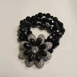 Lia Sophia "Corsage" Stretch Bracelet